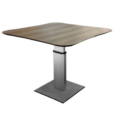 Height adjustable table by Falcon.
