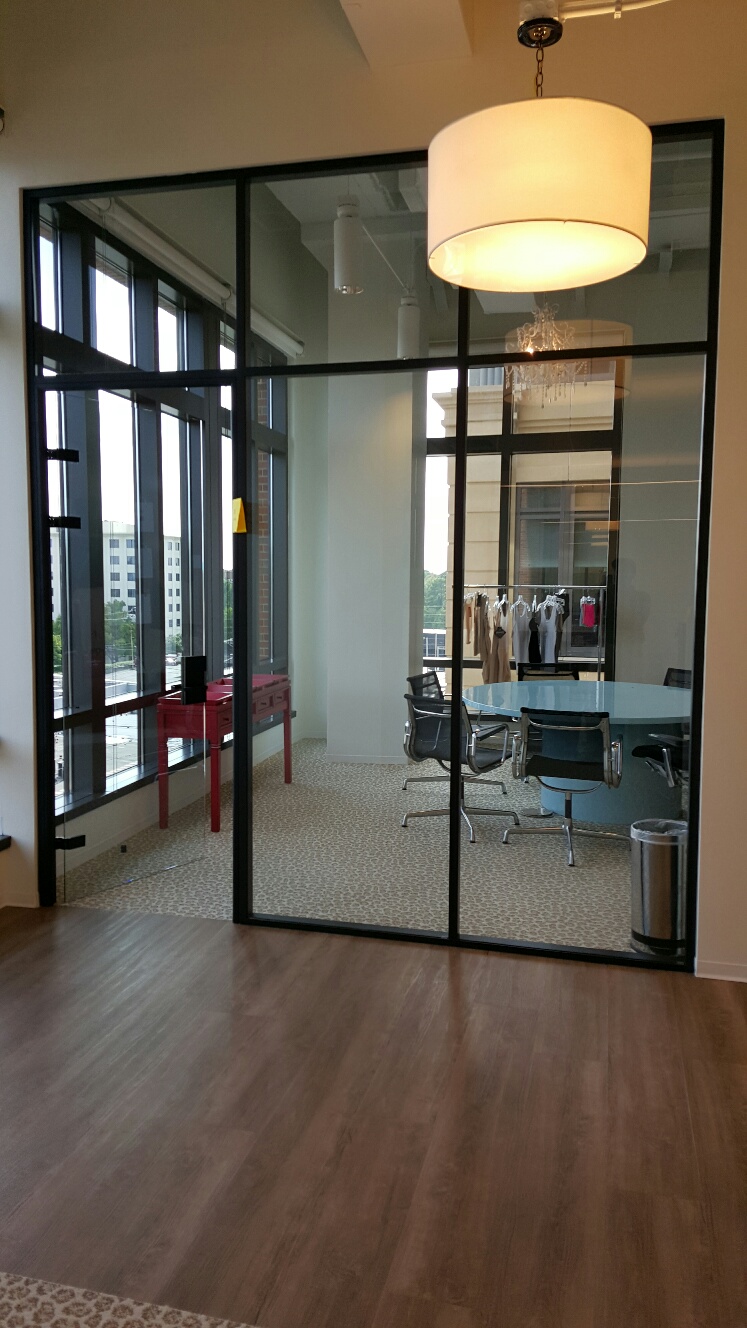 dHive black framing Project Spanx HQ in Atlanta