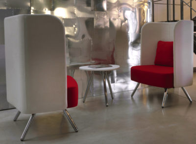 Lounge seating by Thonet.