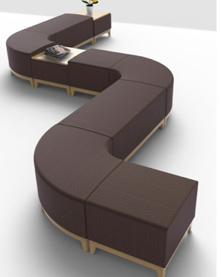 Seating by Hickory Contract.